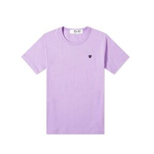 Comme des Garcons CDG Play Heart Purple T-Shirt
